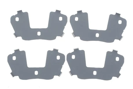 Комплект протискрипних пластин (передніх) Ford Transit Connect/Kuga 08-/Focus/Mazda 3/5/Volvo C30/S40/V50 03-/V40 FRENKIT 940111