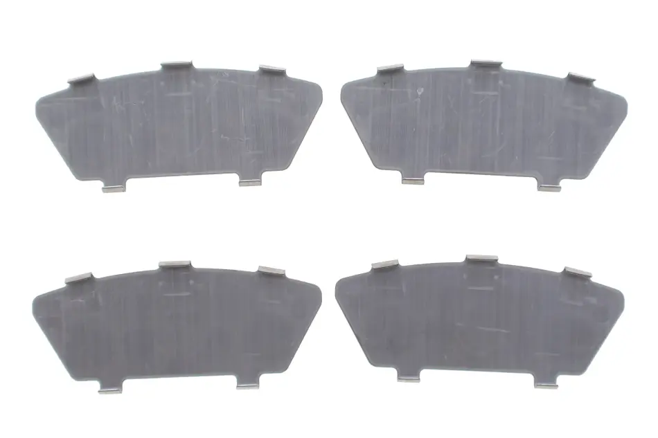 Комплект протискрипних пластин (задніх) Subaru Impreza 99-/Forester 02-12/Saab 9-2X 04-06 (Akebono) FRENKIT 940117 (фото 1)