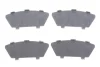 Комплект протискрипних пластин (задніх) Subaru Impreza 99-/Forester 02-12/Saab 9-2X 04-06 (Akebono) FRENKIT 940117 (фото 1)