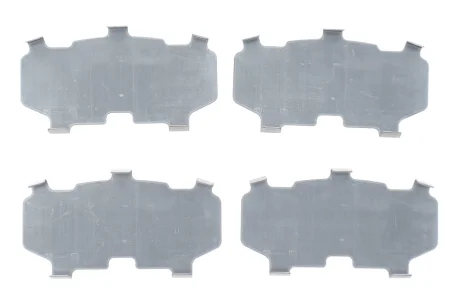 Комплект протискрипних пластин (передніх) Toyota Corolla 12-/Yaris 05-/Prius 11-/Mazda Familia 18- FRENKIT 940148