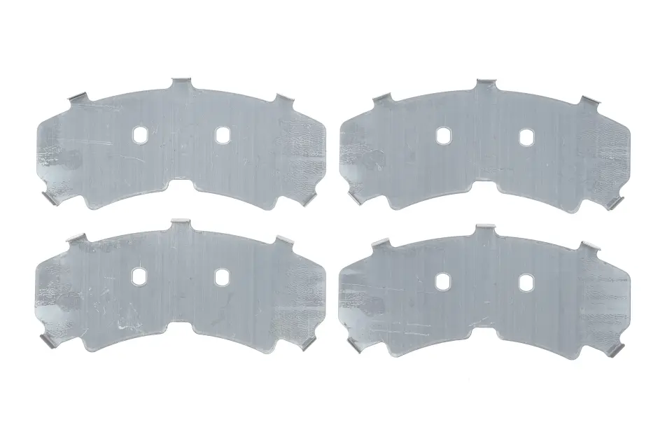 Комплект протискрипних пластин (передніх) Citroen Jumper/Fiat Ducato 06- (Brembo) FRENKIT 940214 (фото 1)