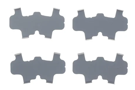 Комплект протискрипних пластин (задніх) Toyota Auris 06- (Galfer) FRENKIT 940226