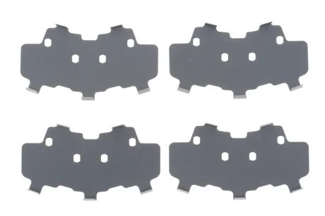 Комплект протискрипних пластин (передніх) Hyundai Accent 10-/Kia Rio 11- FRENKIT 940229