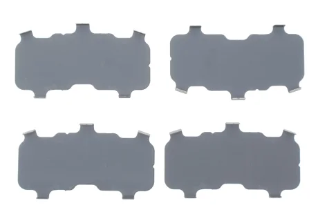 Комплект протискрипних пластин (передніх) Mazda 2 1.5 14-17 FRENKIT 940359