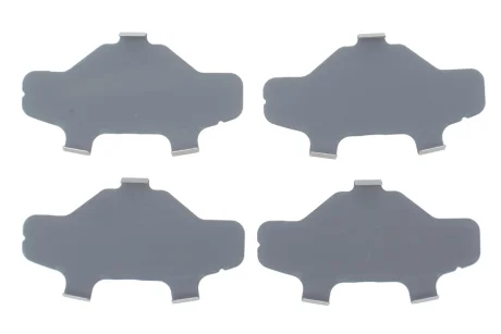 Комплект протискрипних пластин (передніх) Dacia Logan/Sandero 1.0-1.6 04-/Renault Clio 1.2-1.9 98- FRENKIT 940379