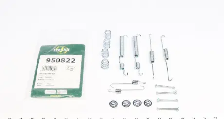 Ремкомплект колодок стояночного гальма FRENKIT 950822