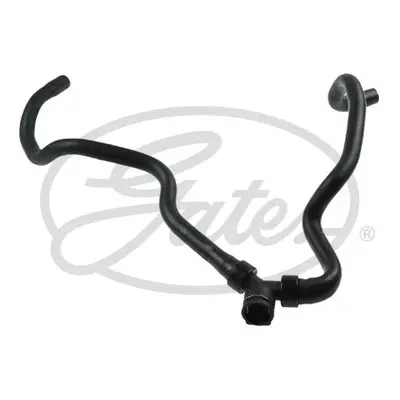 Патрубок нагрівача (22,5мм, чорн, 1 шт) OPEL ASTRA J, ASTRA J GTC, CASCADA 1.4/1.4LPG 12.09-06.18 GAT02-2485 Gates 022485 (фото 1)