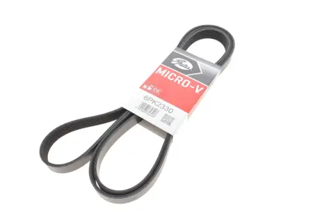 Ремінь генератора MB W124/S124 M104 -98 Gates 6PK2330
