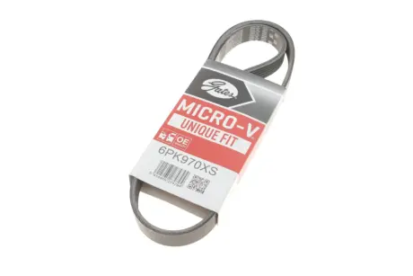Ремінь генератора Mazda 6 2.5 13-/Toyota Corolla 1.4 D 04-14 Gates 6PK970XS