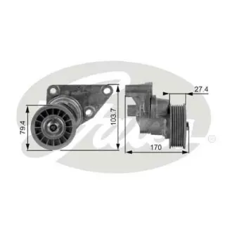 Шків натяжний Gates T38158