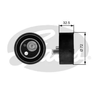 (7786-21131) Натяжний ролик ременя ГРМ GATES POWERGRIP TENSIONER Gates T41082