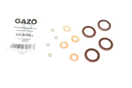 Ремкомплект форсунки Opel Astra H/Combo 1.3 CDTI 05-11 (к-кт на 4шт)) GAZO GZ-A1863
