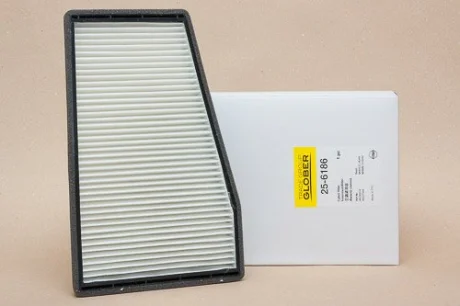Фільтр салону CHEVROLET Epica V200 04-06, Epica V250 06-14, Evanda V200 04-06; CHERY Eastar 03-13 GLOBER 256186
