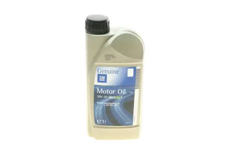 Масло моторное dexos-1 sae 5w-30 sn+rc, 1л GM 95599919