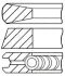 Кільця поршневі Fiat Scudo 95-07, Peugeot Boxer 94-02, Citroen Jumper 94-02 GOETZE 08-325507-00 (фото 1)