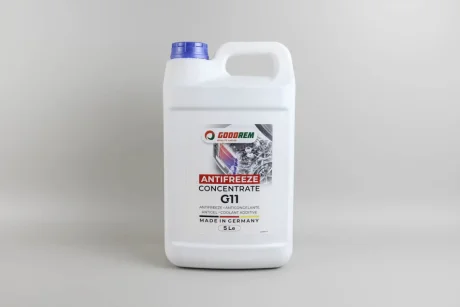 Антифриз G11 BLUE (синій) концентрат (5L) (GERMANY) GOODREM R80G11-BLU-005