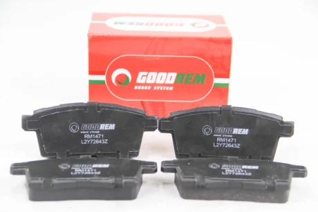 Гальмівні колодки зад. Mazda CX-7/CX-9 07- GOODREM RM1471