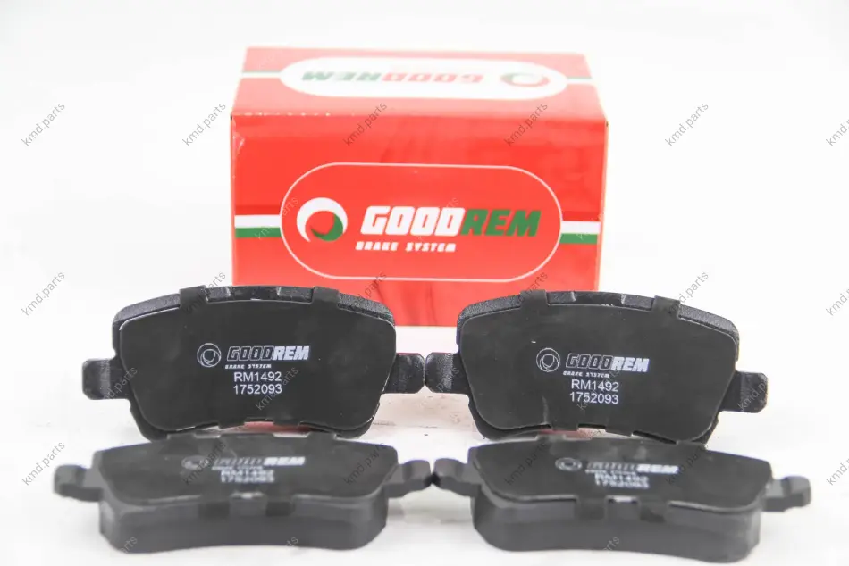 Гальмівні колодки зад. Ford Galaxy/S-Max 06-15 (TRW) GOODREM RM1492 (фото 1)