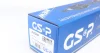 Піввісь VW Golf V/Passat 1.9/2.0 TDI 03-10 (R) (36x601) GSP 203266 (фото 6)