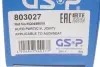 ШРКШ (зовнішній) Skoda Fabia 00-/Roomster 06-/Rapid 12- (36x30x85) GSP 803027 (фото 16)