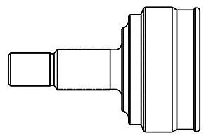 ШРКШ (зовнішній) Land Rover Freelander 1.8-2.5 98-06 (28/32z) (+ABS 60) GSP 851020