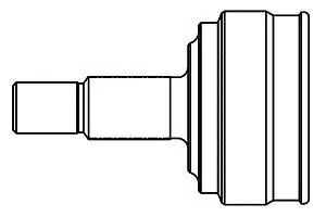 ШРКШ (зовнішній) Renault Megane II/Scenic II 1.9dCi/2.0 02-(33x25x149.5)(к-кт) GSP 899213
