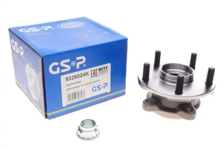 Підшипник маточини (передньої) Toyota Auris 07-18/Avensis 08-18/Corolla 06-18/Rav4 05-(+ABS) GSP 9326024K