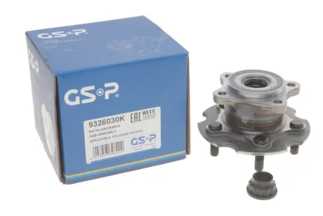 Підшипник маточини (задньої) Lexus NX 14-/Toyota RAV 4 2.0-2.5D 08-18 (+ABS) GSP 9326030K