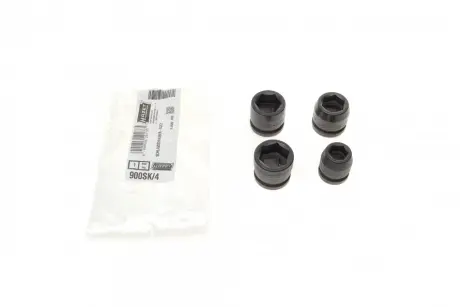 Набор ударных головок 1/2" 13-21 мм. HAZET 900SK/4