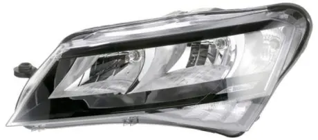 Фара основна ліва галоген на Skoda Superb (3V3) 03/15 - HELLA 1EJ011939011