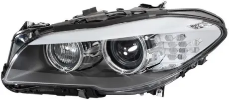 Фара основна бі-ксенон права BMW 5 (F10, F11) 03/10->07/13 без блока розпалювання HELLA 1EL010131521