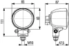 Робоча лампа (H9, 12В, 65Вт x113ммx85мм) MASSEY FERGUSON 7246 ACTIVA, 7247 S ACTIVA, 7270, 7240, 7245 S, 7345 S, 7347 S, 7360, 7370 1G0996 176-041 HELLA 1G0996176041 (фото 3)