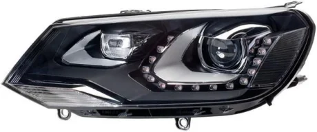 Фара основна ліва бі-ксенон на Touareg (7P5) з блоком розпалювання HELLA 1ZS010328051