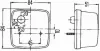 Ліхтар лів/прав CATERPILLAR 950G, 962G, 966G, 972G, M312, M313C, M315, M315C, M316C, M318, M318C, M320, M322C 2BA003 014-011 HELLA 2BA003014011 (фото 2)