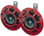 Сигнал звуковий Hella Super Tone B133 (комплект) червоний HELLA 3AG003399801 (фото 1)
