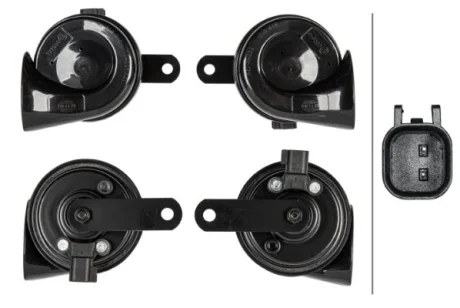 Сигнал (400-500Гц 110дБ 12В) FORD B-MAX, C-MAX, C-MAX II, COUGAR, COURIER, ECOSPORT, ESCORT CLASSIC, ESCORT VI, FIESTA, FIESTA IV, FIESTA V, FIESTA VI, FIESTA VII, FOCUS C-MAX, FOCUS I 02.99- 3FH012 010-081 HELLA 3FH012010081