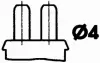 Датчик температури антифризу - 12V HELLA 6PT009309041 (фото 2)