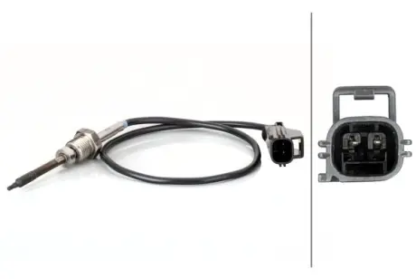 Датчик температури ВГ на VW / Skoda HELLA 6PT014494451