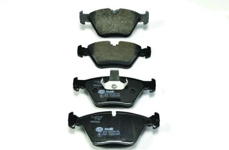 Колодки гальмівні дискові комплект; передн. PAGID HELLA 8DB355007961