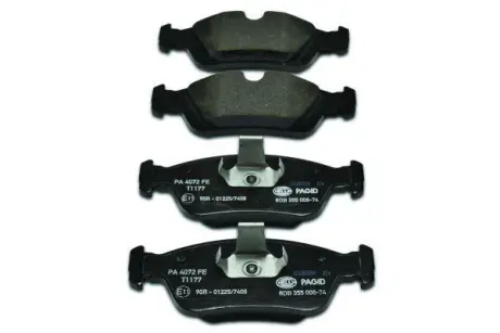 Колодки гальмівні дискові комплект передні PAGID HELLA 8DB355008741