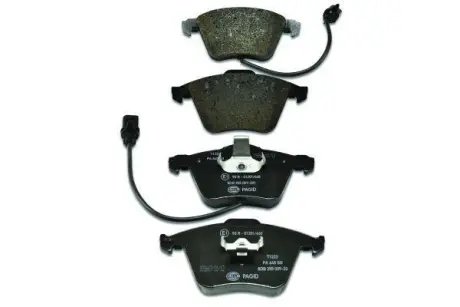 Колодки гальмівні дискові комплект передні PAGID HELLA 8DB355009201