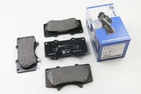 Колодки гальмівні дискові комплект передні PAGID HELLA 8DB355010491