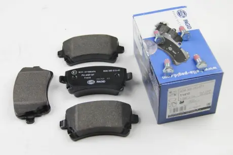 Колодки гальмівні дискові комплект задні PAGID HELLA 8DB355010971