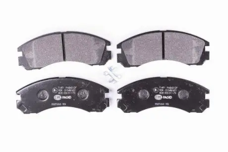 Колодки гальмівні дискові комплект; передн. PAGID HELLA 8DB355011751