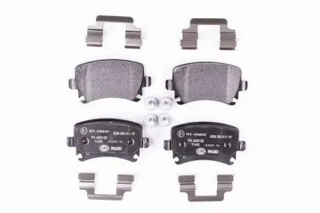 Колодки гальмівні дискові комплект; задн. PAGID HELLA 8DB355011771