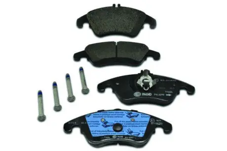 Колодки гальмівні дискові комплект; передн. PAGID HELLA 8DB355012621