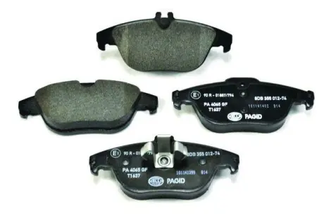Колодки гальмівні дискові комплект задні PAGID HELLA 8DB355012741