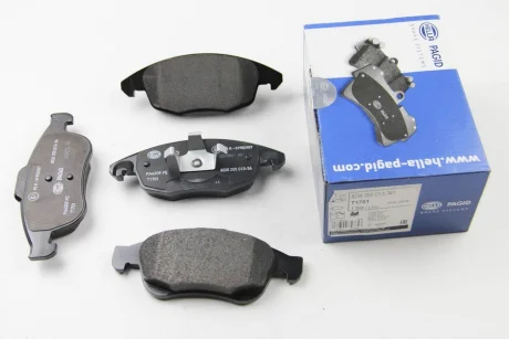Колодки гальмівні дискові комплект; передн. PAGID HELLA 8DB355013341
