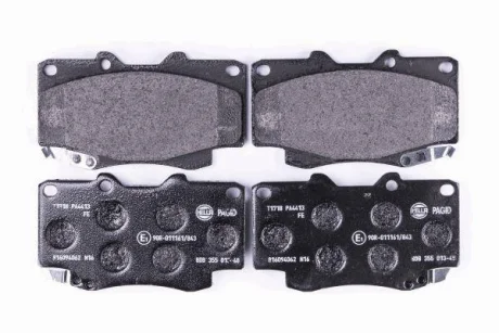Гальмівні колодки пер. Hilux 01- HELLA 8DB355013-481