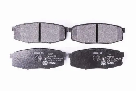 Колодки гальмівні дискові комплект; задн. PAGID HELLA 8DB355013771